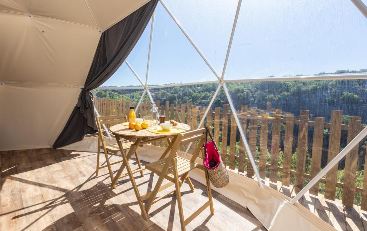 Hotel Les Domes Des Gorges à Ruoms Extérieur photo
