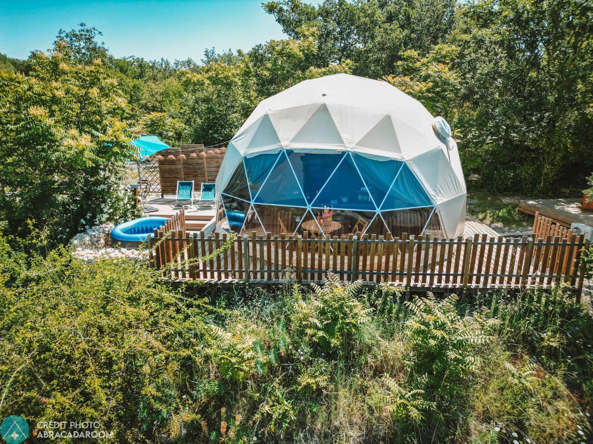 Hotel Les Domes Des Gorges à Ruoms Extérieur photo